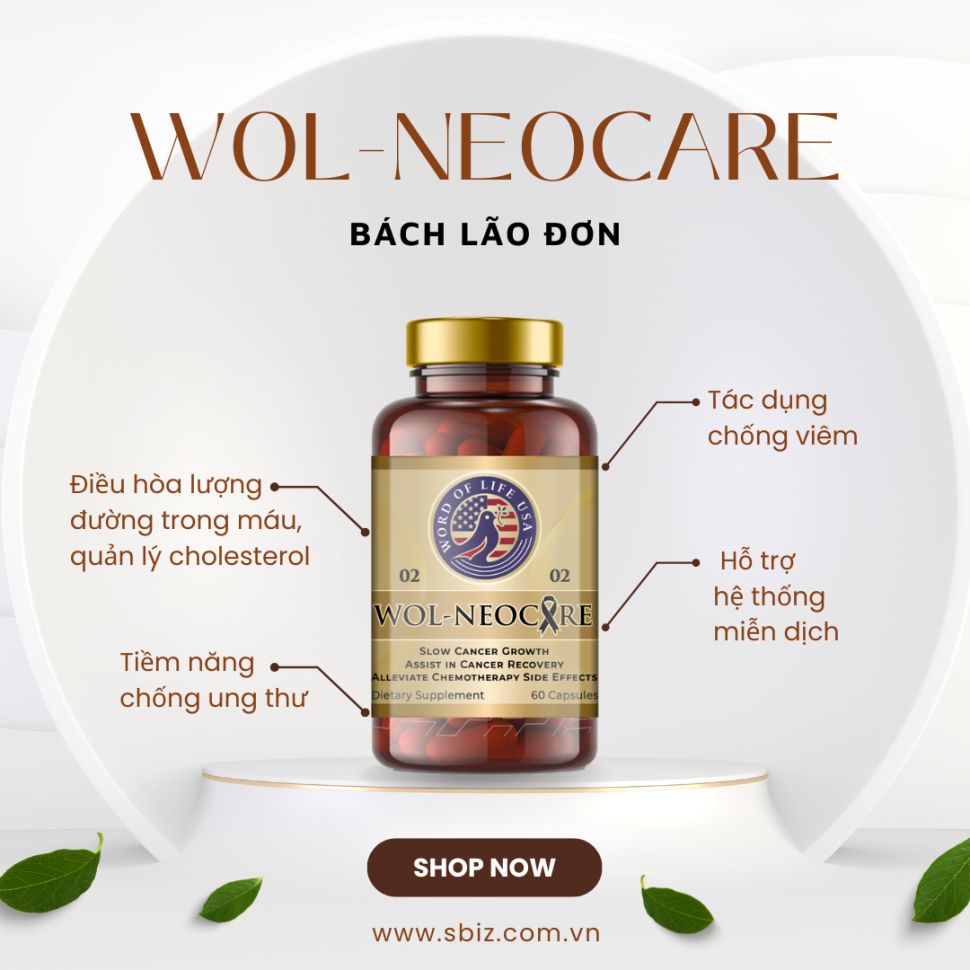 CHĂM SÓC SỨC KHỎE CHỦ ĐỘNG CÙNG SBIZ & BỘ SẢN PHẨM WOL