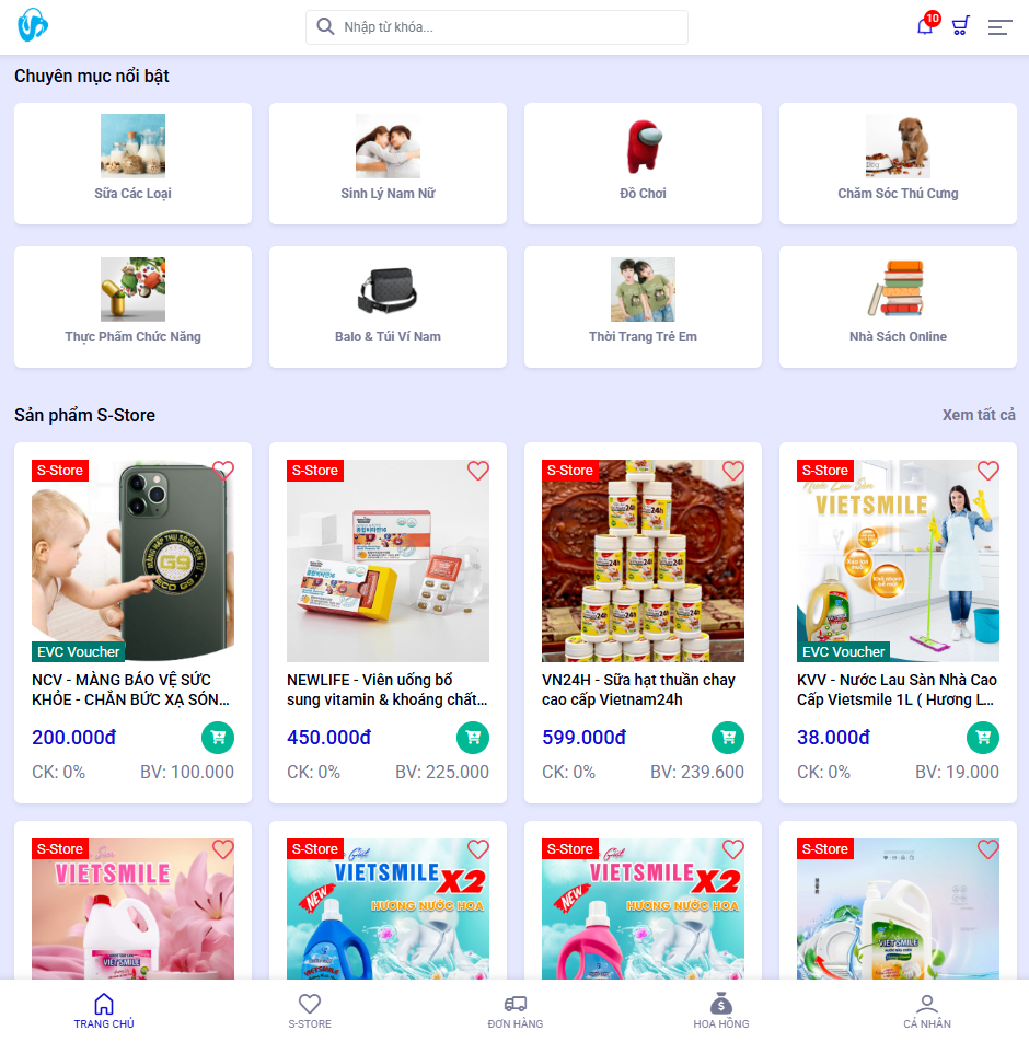 Nước Lau Sàn Vietsmile Hương Hoa Ly – Sạch Như Mới, Thơm Tinh Tế