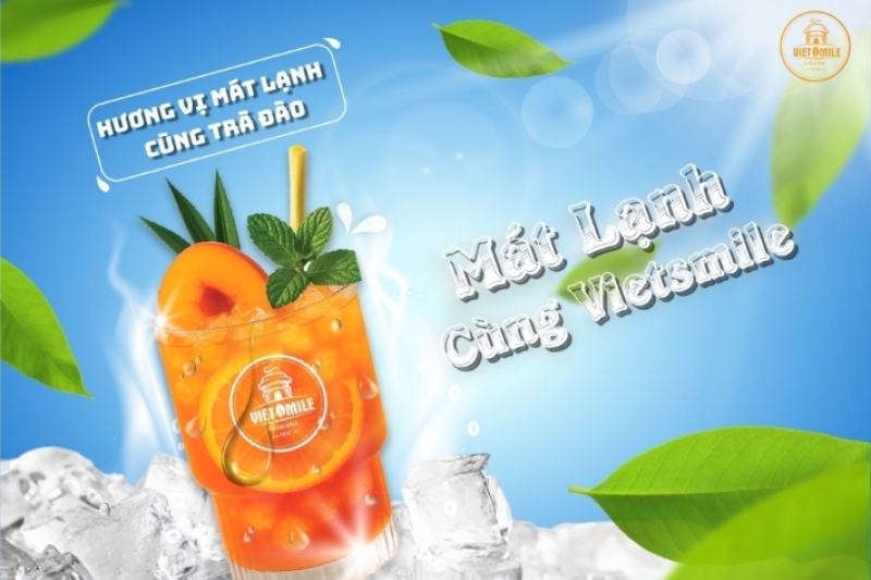 Trà Trái Cây VietSmile – Khơi Vị Tươi Mới Cho Tháng 11 Đầy Cảm Hứng