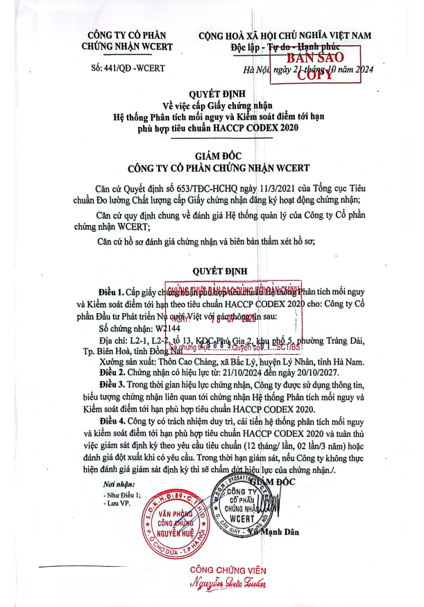 Trà Túi Lọc Cà Gai Leo Vietsmile