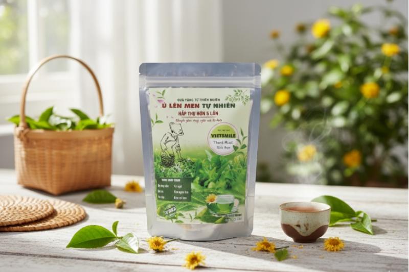 TRÀ TÚI LỌC VIETSMILE – KIỂM NGHIỆM ĐẠT CHUẨN