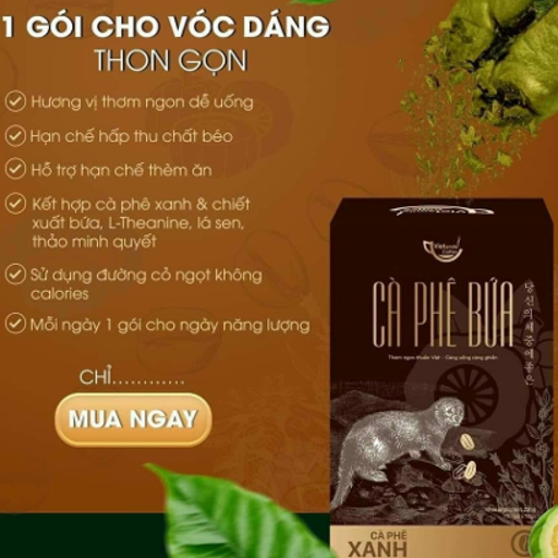 Cà phê bứa- Detox, giảm cân