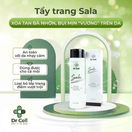 Tẩy Trang 2 Tầng Drcell