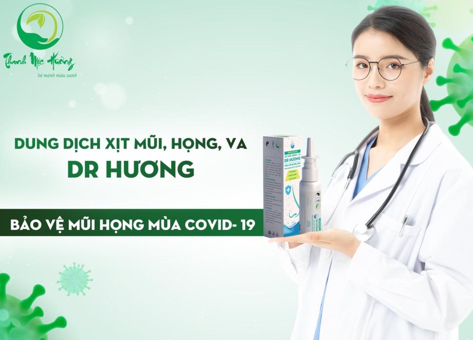 Dung dịch xịt mũi họng va dr hương – Hết viêm xoang, viêm mũi dị ứng