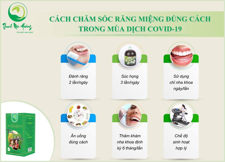 Nước súc miệng thanh mộc hương – Hết sâu răng, hôi miệng, ê buốt răng