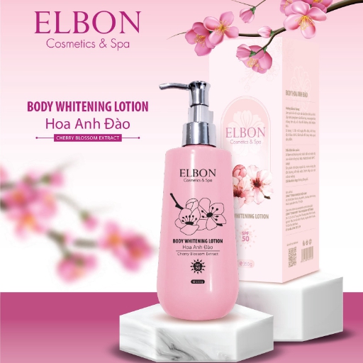 LOTION DƯỠNG BODY HOA ANH ĐÀO 350G - ELBON