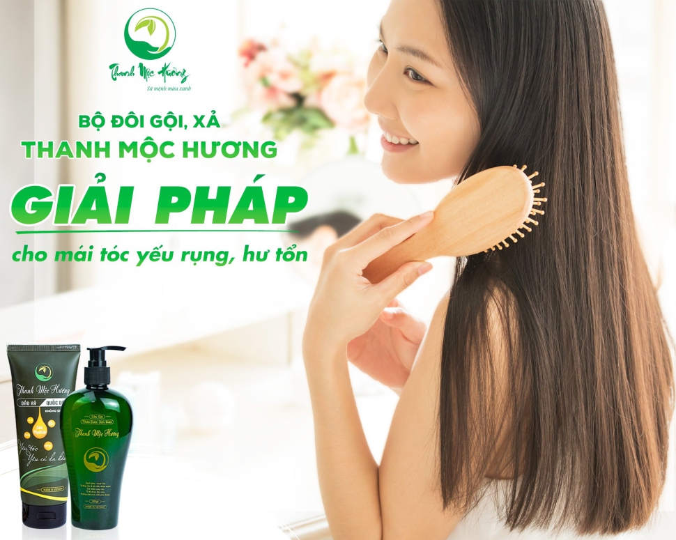 Dầu xả thanh mộc hương - Phục hồi tóc khô xơ chẻ ngọn