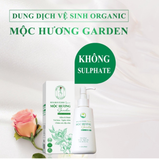 Dung dịch vệ sinh Organic Mộc Hương Garden – An toàn cho mẹ bầu