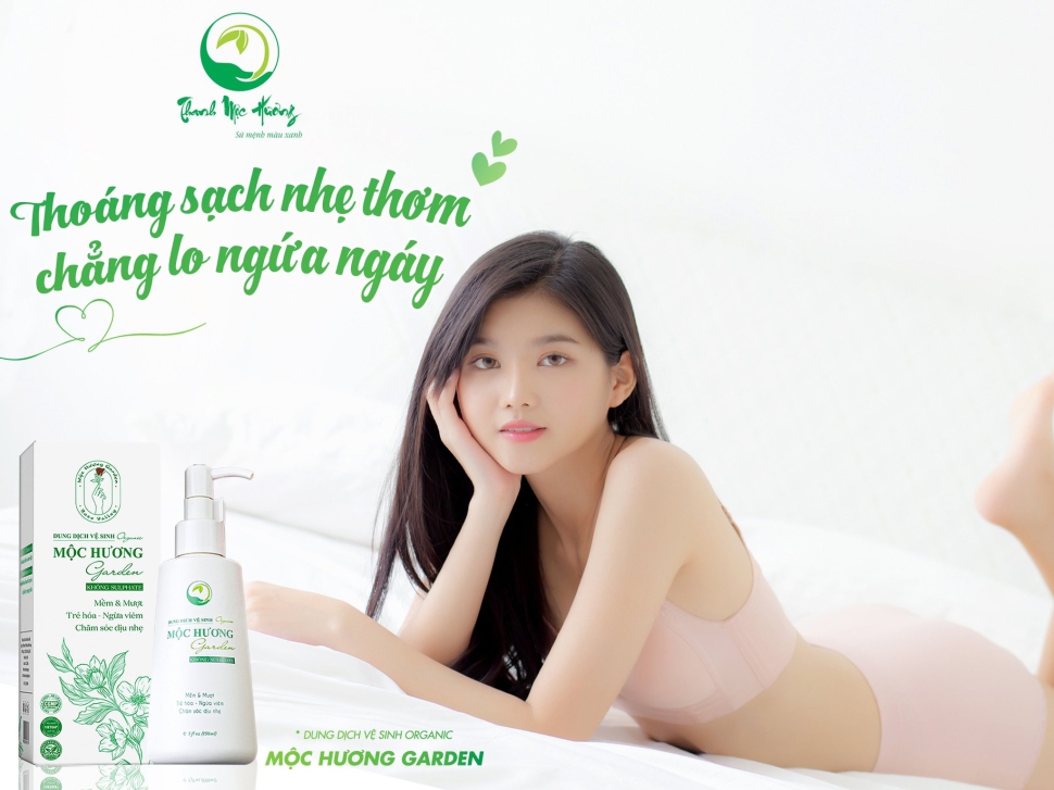 Dung dịch vệ sinh Mộc Hương garden - An toàn cho mẹ bầu