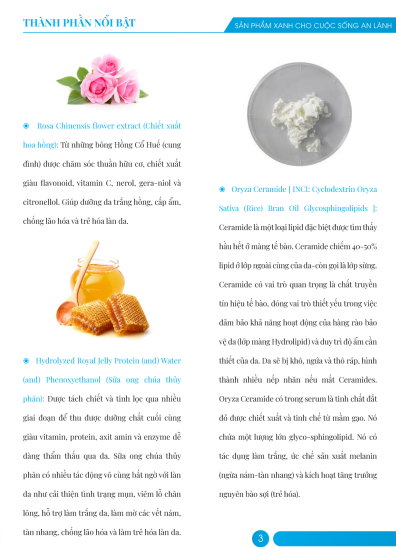 Serum dưỡng da thiên nhiên mộc hương garden – Dưỡng trắng mịn màng