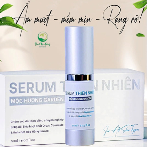 Serum dưỡng da thiên nhiên mộc hương garden – Dưỡng trắng mịn màng