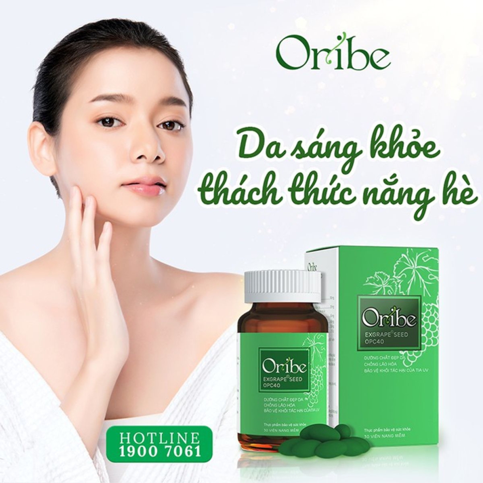 VIÊN UỐNG TRẮNG DA SẠCH NÁM CHỐNG LÃO HÓA - ORIBE VIÊN UỐNG TRẮNG DA SẠCH NÁM CHỐNG LÃO HÓA - ORIBE