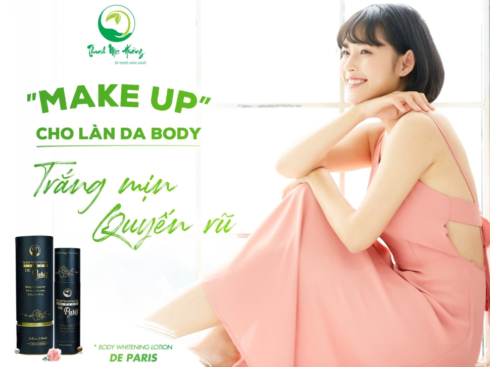 Kem dưỡng trắng body paris của thanh mộc hương