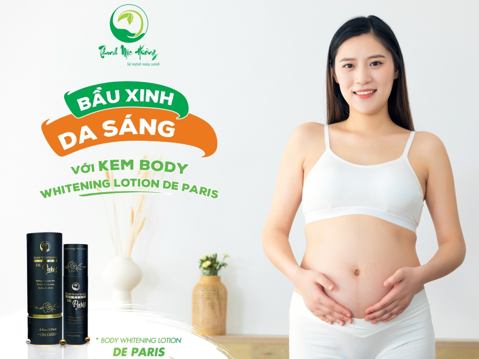 Kem dưỡng trắng body paris của thanh mộc hương