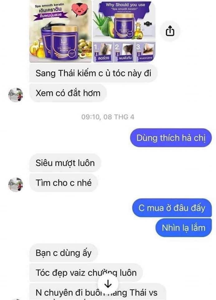 Ủ tóc Keratin Thái Ủ tóc Keratin Thái