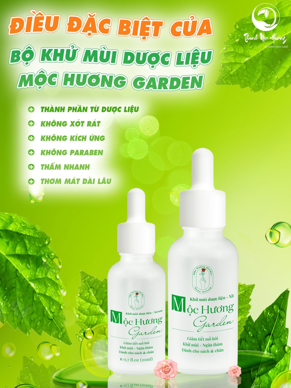 Xịt khử mùi hôi nách hôi chân mộc hương garden - Hết ngay hôi nách Xịt khử mùi hôi nách hôi chân mộc hương garden - Hết ngay hôi nách