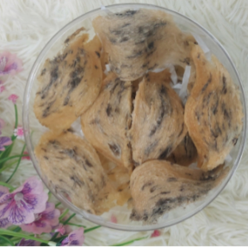 100gr Hồng Đậm Yến Sào Nguyên Chất 100% , tổ to già giàu dinh dưỡng.
