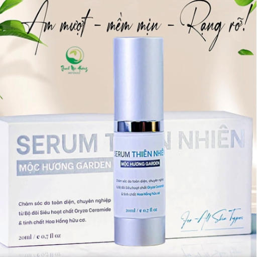 Serum dưỡng da thiên nhiên mộc hương garden – Dưỡng trắng da mịn màng
