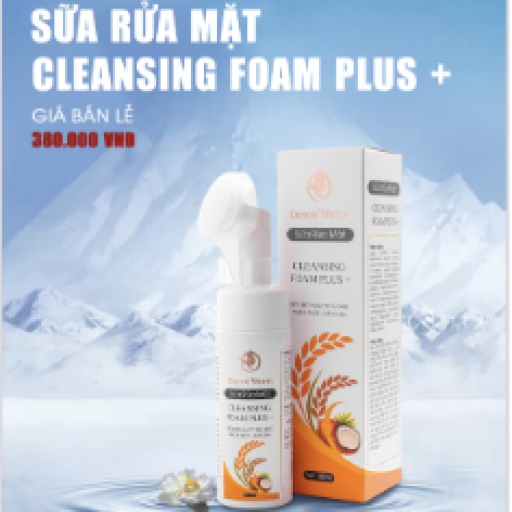 MỸ PHẨM - SỮA RỬA MẶT (CLEANSING FOAM PLUS +)