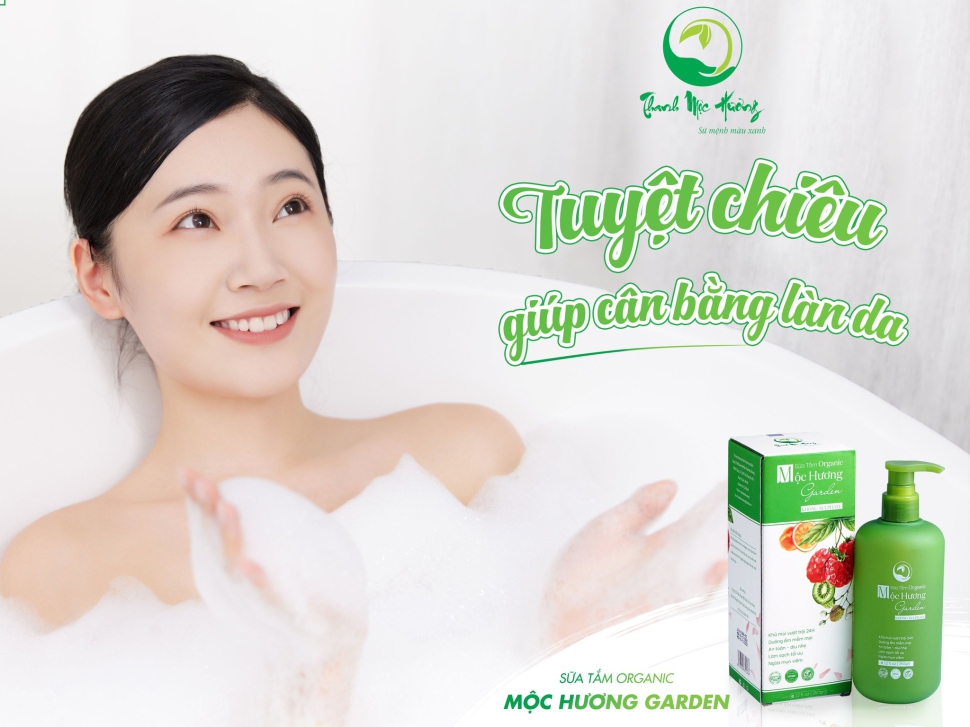 Sữa tắm mộc hương garder -Làm sạch da, dưỡng ẩm giúp da mịn màng