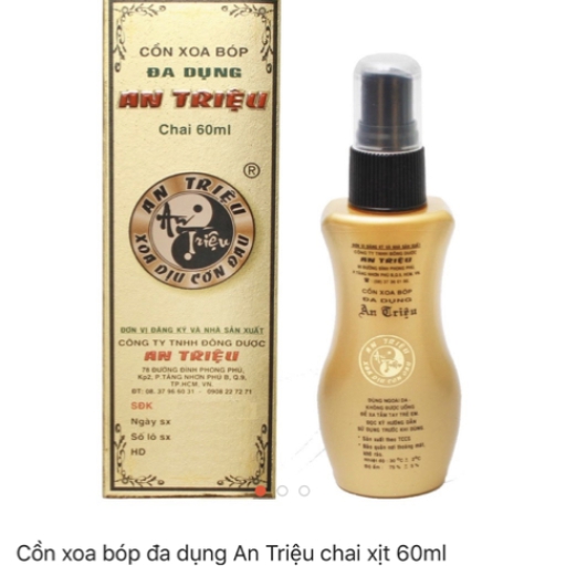 Cồn Xoa Bóp An Triệu