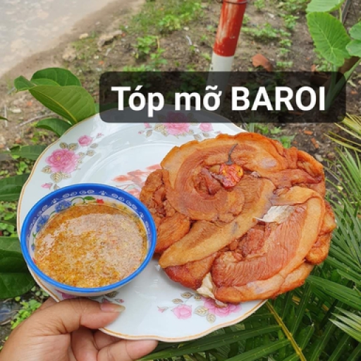 Tốp mỡ ba rọi ( kèm nước chấm) - xuanhuongbaby shop