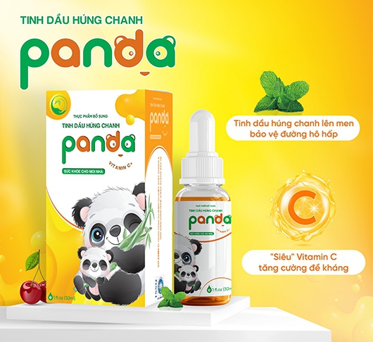 TINH DẦU HÚNG CHANH PANDA - Tăng cường đề kháng, bảo vệ hô hấp