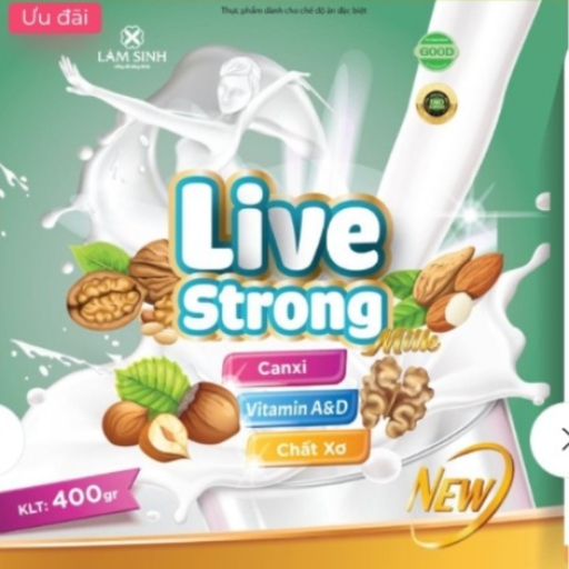 Sữa hạt livestrong Lâm Sinh