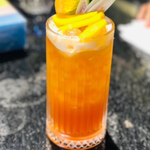 Trà đào cam xả