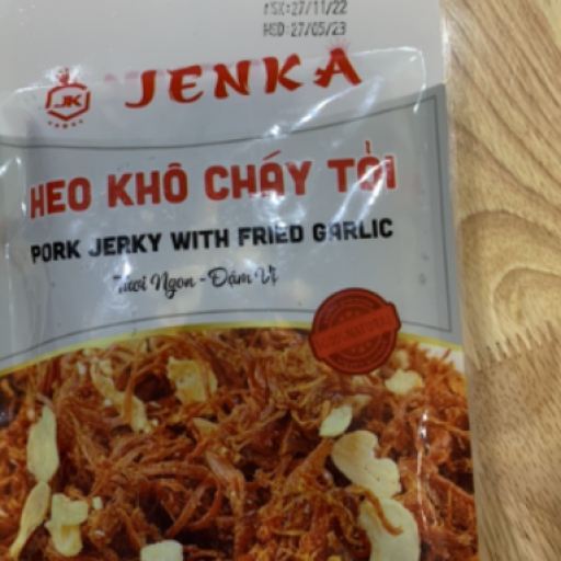 Heo khô cháy tỏi