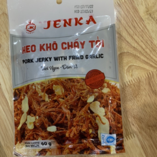 Heo khô cháy tỏi