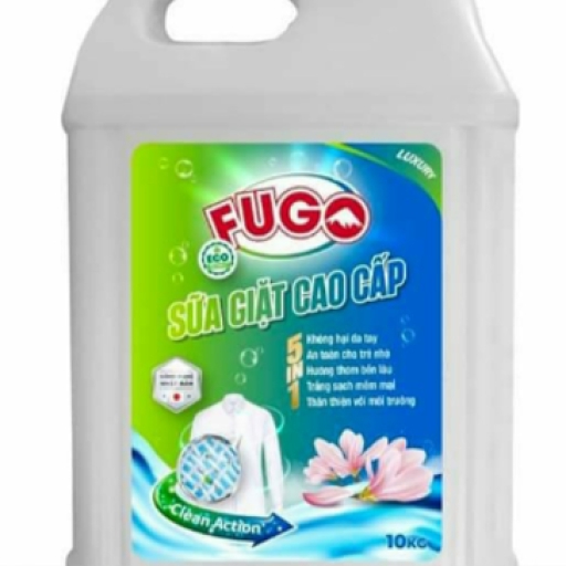 Sữa giặt cao cấp 5 in 1 Fugo can 10kg