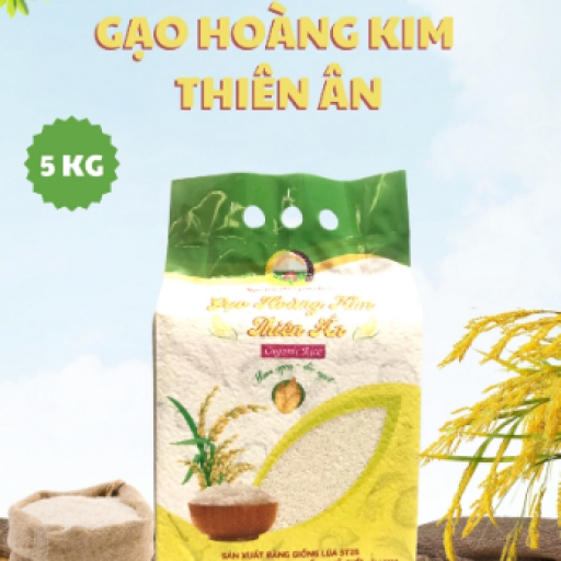 GẠO HOÀNG KIM THIÊN ÂN (5KG/TÚI)