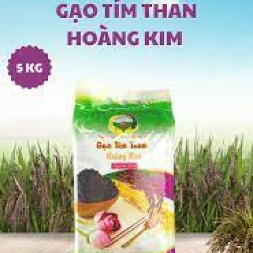 GẠO TÍM THAN HOÀNG KIM (5KG/TÚI)