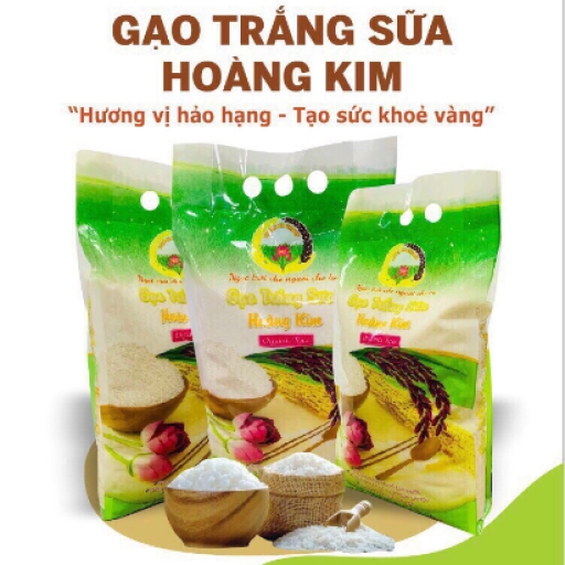 GẠO TRẮNG SỮA HOÀNG KIM (5KG/TÚI)