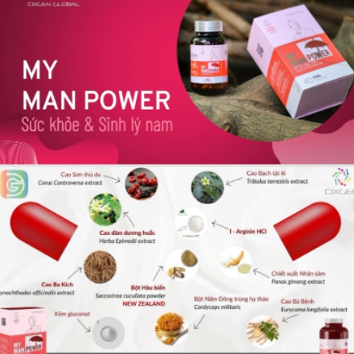 MY MAN POWER - Tăng cường sinh lực nam giới