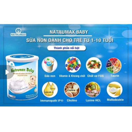 SỮA NON BABY 800G - NATRUMAX