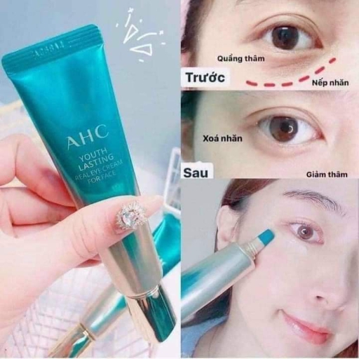 MỸ PHẨM - KEM MẮT AHC ANGELESS REAL EYE CREAM FOR FACE