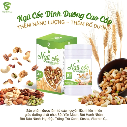 Bột ngũ cốc dinh dưỡng cao cấp VietSmile