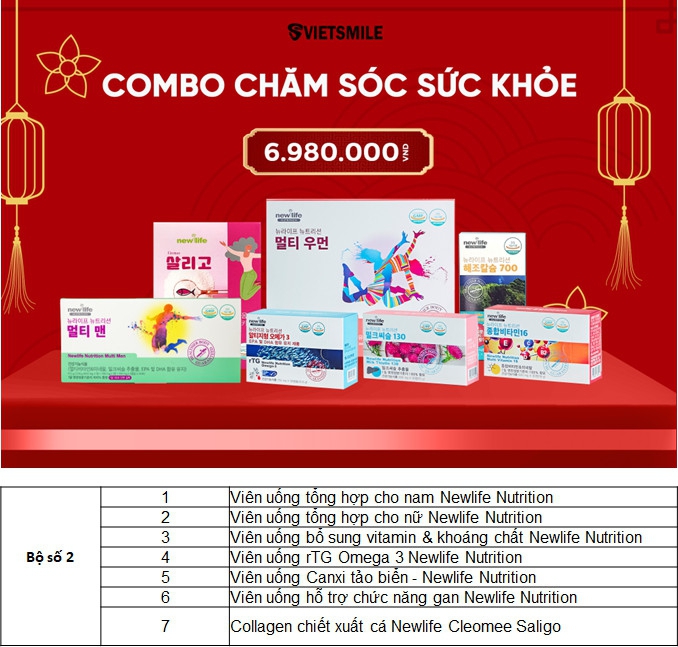 [COMBO] Chăm sóc sức khoẻ