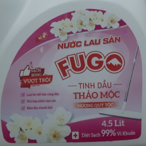 Nước lau sàn fugo tinh dầu thảo mộc (Hương quý tộc - 4.5kg)