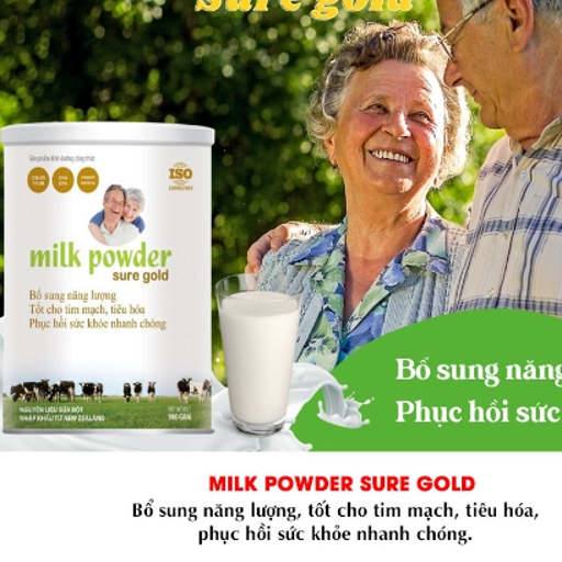 Sữa Milk Powder Sure Gold - Bổ sung năng lượng, phục hồi sức khỏe