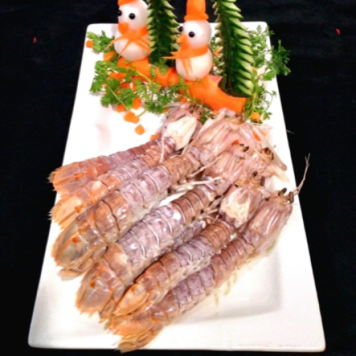 Tôm tít hấp