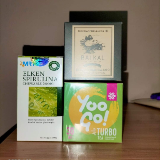 Com bo Trà Tobo+tảo spirulina