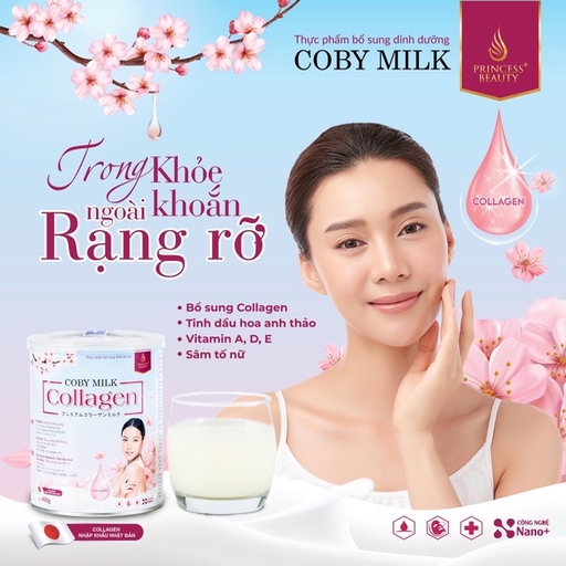 Sữa Coby Milk Collagen