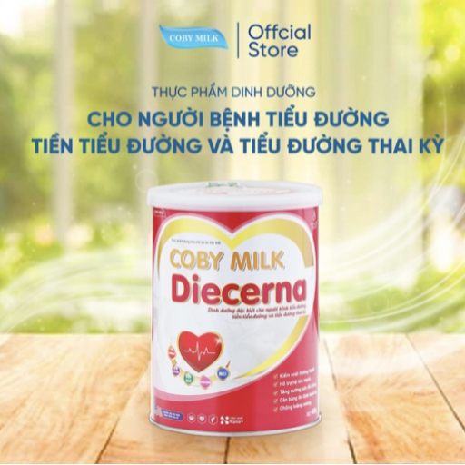 [HÀNG CHÍNH HÃNG] Sữa dành cho người tiểu đường Diecerna Coby Milk