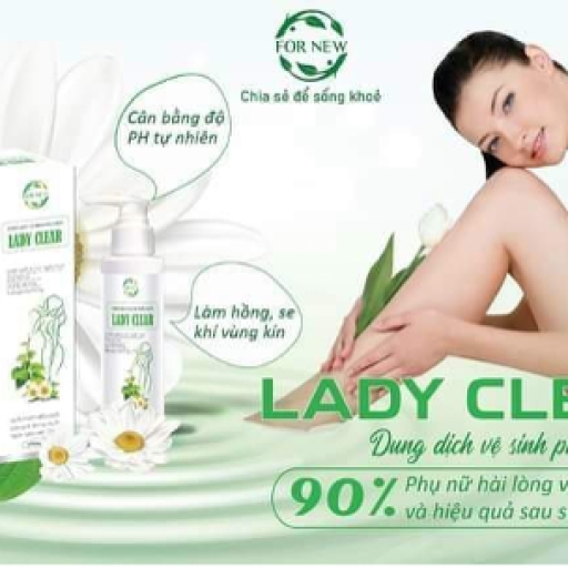 Đúng dịch vệ sinh thảo mộc lady clear