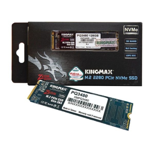 Ổ cứng SSD Kingmax PQ3480 128GB M.2 2280 PCIe NVMe