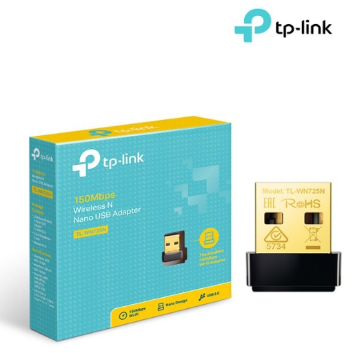 Bộ thu wifi TP Link TL-WN 725N Wireless N150Mbps
