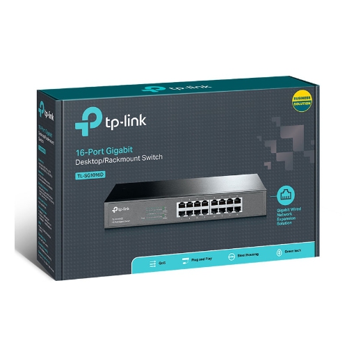 Switch TP Link TL-SG1016D - 10/100/1000Mbps